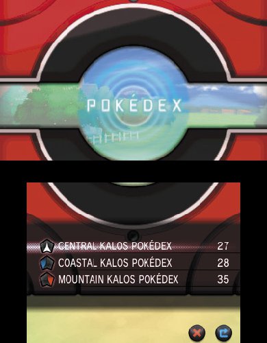 Pokémon X/Y - Kalos Pokédex